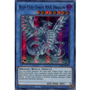 画像: 【特価品】英語版 ブルーアイズ・カオス・ＭＡＸ・ドラゴン LDS2-EN016 1st（ウルトラレア：パープル）