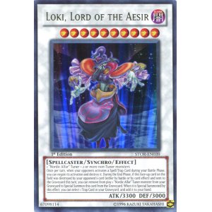 画像: 【特価品】英語版 極神皇ロキ STOR-EN039 1st（ウルトラレア）