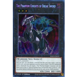 画像: 【特価品】英語版 幻影騎士団ブレイクソード RA02-EN035 1st（シークレットレア）