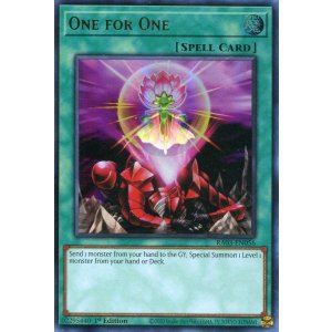 画像: 【特価品】英語版 ワン・フォー・ワン（通常イラスト）RA03-EN056 1st（ウルトラレア）
