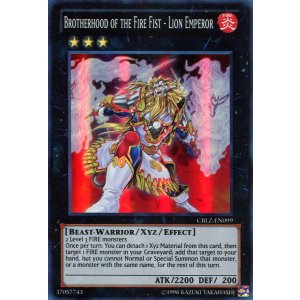 画像: 【特価品】英語版 炎星皇－チョウライオ CBLZ-EN099（スーパーレア）