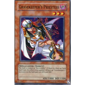 画像: 【特価品】英語版 墓守の巫女 ABPF-EN000（スーパーレア）
