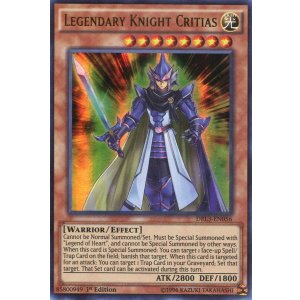 画像: 【特価品】英語版 伝説の騎士 クリティウス DRL3-EN056 1st（ウルトラレア）