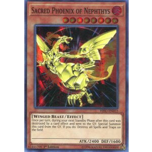 画像: 【特価品】英語版 ネフティスの鳳凰神 HISU-EN012 1st（スーパーレア）