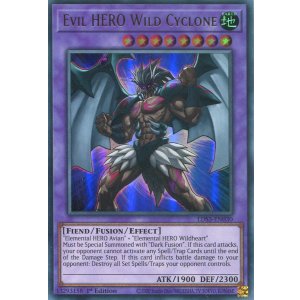 画像: 【特価品】英語版 Ｅ－ＨＥＲＯ ワイルド・サイクロン LDS3-EN030 1st（ウルトラレア）