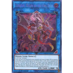 画像: 【特価品】英語版 呪眼の王 ザラキエル INCH-EN031 1st（シークレットレア）