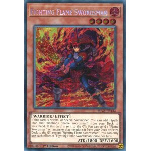 画像: 【特価品】英語版 闘炎の剣士 MP24-EN132 1st（プリズマティックシークレットレア）