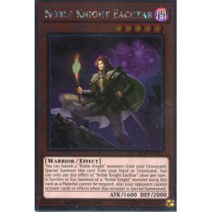 画像: 【特価品】英語版 聖騎士エクター・ド・マリス NKRT-EN011（プラチナレア）