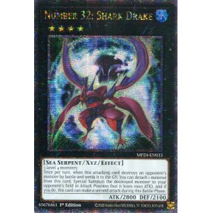 画像: 【特価品】英語版 Ｎｏ.３２ 海咬龍シャーク・ドレイク MP24-EN033 1st（クォーターセンチュリーシークレットレア）