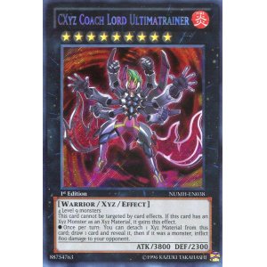 画像: 【特価品】英語版 ＣＸ 熱血指導神アルティメットレーナー NUMH-EN038 1st（シークレットレア）