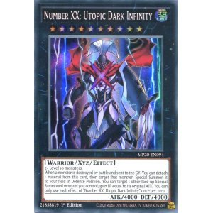 画像: 【特価品】英語版 Ｎｏ.ＸＸ インフィニティ・ダークホープ MP20-EN094 1st（スーパーレア）