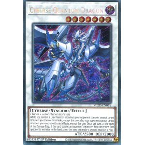 画像: 【特価品】英語版 サイバース・クアンタム・ドラゴン MP20-EN018 1st（シークレットレア）