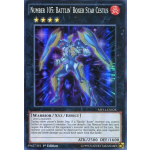 画像: 【特価品】英語版 Ｎｏ.１０５ ＢＫ 流星のセスタス MP14-EN028 1st（スーパーレア）