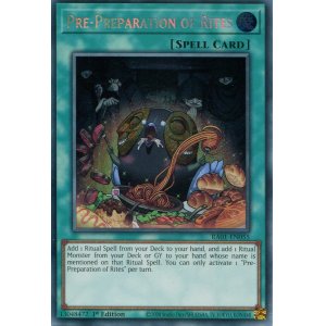画像: 【特価品】英語版 儀式の下準備 RA01-EN055 1st（シークレットレア）