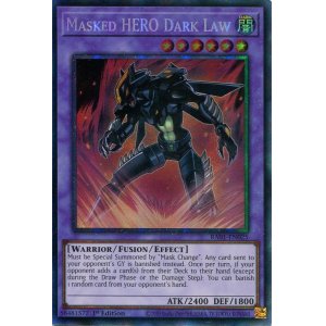 画像: 【特価品】英語版 Ｍ・ＨＥＲＯ ダーク・ロウ RA01-EN025 1st（プリズマティックコレクターズレア）