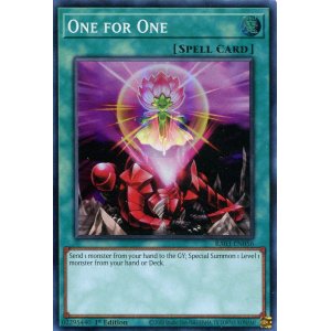 画像: 【特価品】英語版 ワン・フォー・ワン（通常イラスト）RA03-EN056 1st（スーパーレア）