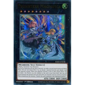 画像: 【特価品】英語版 エクソシスターズ・マニフィカ RA02-EN038 1st（ウルトラレア）