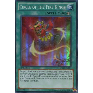 画像: 【特価品】英語版 炎王炎環 SDOK-EN023 1st（スーパーレア）