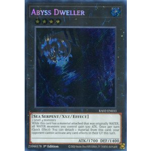 画像: 【特価品】英語版 深淵に潜む者 RA02-EN033 1st（シークレットレア）