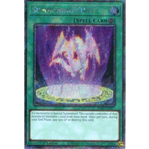 画像: 【特価品】英語版 召喚の呪詛 RA03-EN057 1st（プラチナシークレットレア）