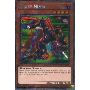 画像: 【特価品】英語版 速攻の黒い忍者 RA03-EN131 1st（プラチナシークレットレア）