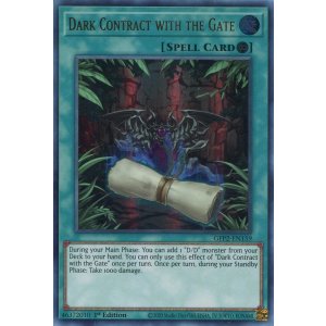 画像: 【特価品】英語版 地獄門の契約書 GFP2-EN159 1st(ウルトラレア)