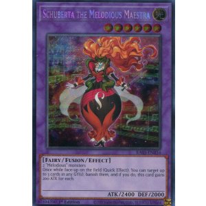 画像: 【特価品】英語版 幻奏の音姫マイスタリン・シューベルト RA03-EN034 1st（シークレットレア）