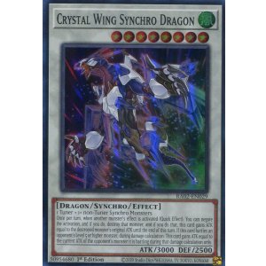 画像: 【特価品】英語版 クリスタルウィング・シンクロ・ドラゴン RA02-EN029 1st(スーパーレア)