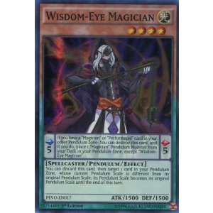画像: 【特価品】英語版 慧眼の魔術師 PEVO-EN017(スーパーレア)