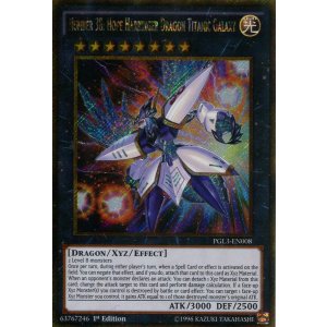 画像: 【特価品】英語版 Ｎｏ.３８ 希望魁竜タイタニック・ギャラクシー PGL3-EN008 1st（ゴールドシークレットレア）