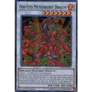 画像: 【特価品】英語版 オッドアイズ・メテオバースト・ドラゴン PEVO-EN032 1st（スーパーレア）