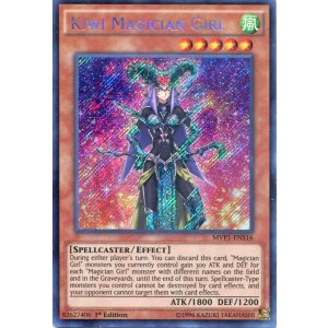 画像: 【特価品】英語版 キウイ・マジシャン・ガール MVP1-ENS16 1st（シークレットレア）