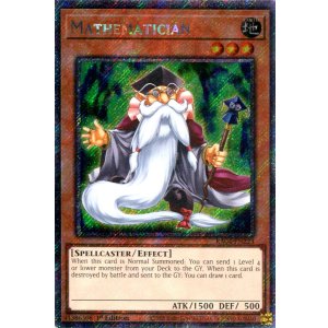 画像: 【特価品】英語版 マスマティシャン RA04-EN223 1st（プラチナシークレットレア）