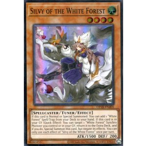 画像: 【特価品】英語版 白き森のシルヴィ OP28-EN005（スーパーレア）