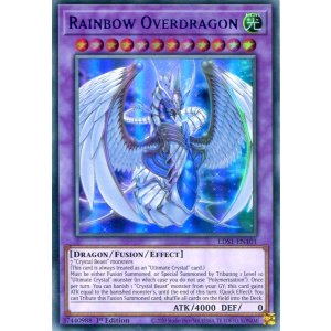 画像: 【特価品】英語版 究極宝玉神 レインボー・オーバー・ドラゴン（ブルー） LDS1-EN101 1st（ウルトラレア）