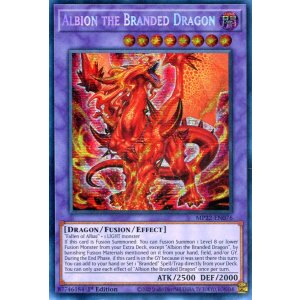 画像: 【特価品】英語版 烙印竜アルビオン MP22-EN076 1st（プリズマティックシークレットレア）