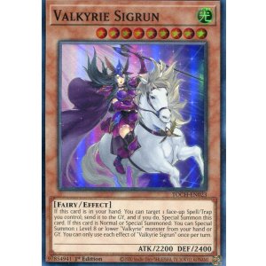 画像: 【特価品】英語版 ワルキューレ・シグルーン TOCH-EN023 1st（スーパーレア）