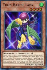 画像: 【特価品】英語版 トゥーン・ハーピィ・レディ TOCH-EN002 1st（スーパーレア）
