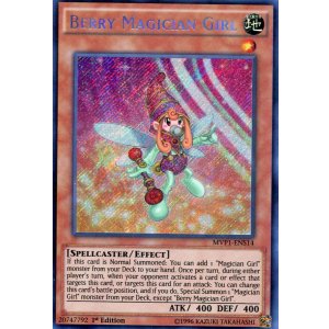 画像: 【特価品】英語版 ベリー・マジシャン・ガール MVP1-ENS14 1st（シークレットレア）