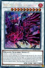 画像: 【特価品】英語版 ブラッド・ローズ・ドラゴン MP22-EN077 1st（プリズマティックシークレットレア）
