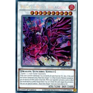 画像: 【特価品】英語版 ブラッド・ローズ・ドラゴン MP22-EN077 1st（プリズマティックシークレットレア）
