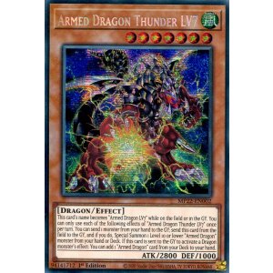 画像: 【特価品】英語版 アームド・ドラゴン・サンダー ＬＶ７ MP22-EN002 1st（プリズマティックシークレットレア）