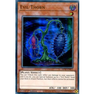 画像: 【特価品】英語版 イービル・ソーン GFTP-EN077 1st（ウルトラレア）