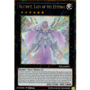 画像: 【特価品】英語版 永遠の淑女 ベアトリーチェ PGL3-EN021 1st（ゴールドシークレットレア）