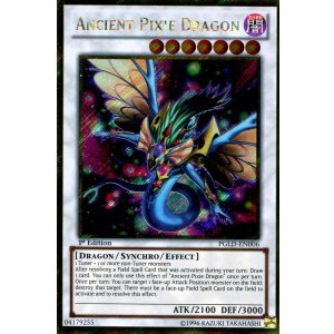 画像: 【特価品】英語版 妖精竜 エンシェント PGLD-EN006 1st（ゴールドシークレットレア）