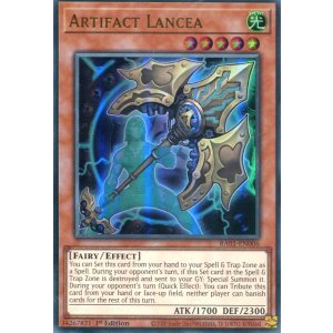 画像: 【特価品】英語版 アーティファクト－ロンギヌス RA01-EN006 1st（ウルトラレア）