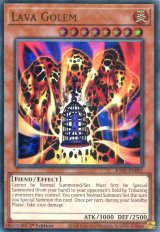 画像: 【特価品】英語版  溶岩魔神ラヴァ・ゴーレム RA01-EN001 1st（ウルトラレア）