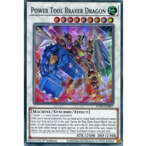 画像: 【特価品】英語版 パワー・ツール・ブレイバー・ドラゴン POTE-EN097 1st（スーパーレア）