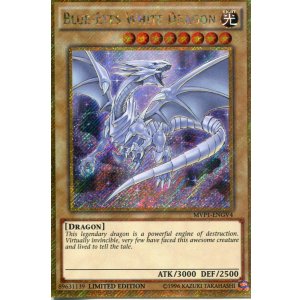 画像: 【特価品】英語版 青眼の白龍 MVP1-ENGV4 Limited Edition(ゴールドシークレットレア)