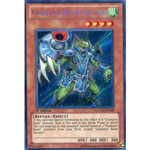 画像: 【特価品】英語版 剣闘獣セクトル LCGX-EN240 1st(シークレットレア)